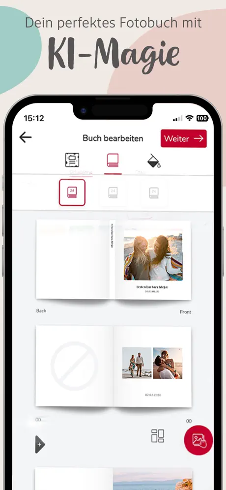 Rossmann Fotowelt product screen